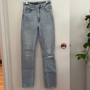Size 26 TALL Cigarette GAP jeans